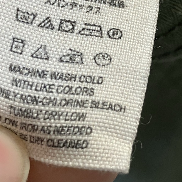 Free People Skirt Womens Sz 0 Too Cool military mini in olive green cotton y2k - Picture 9 of 10